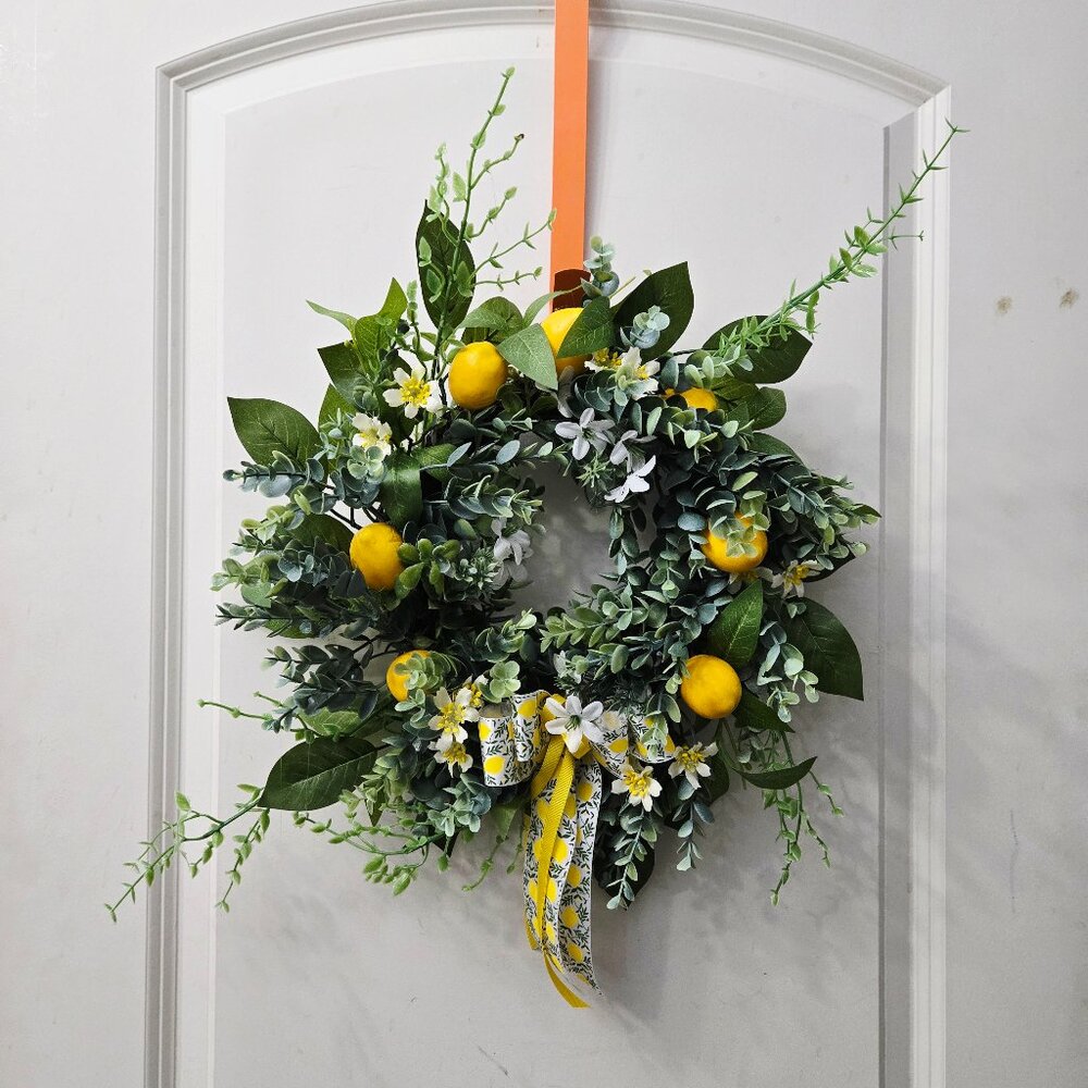 Small Lemon Everyday Wreath
